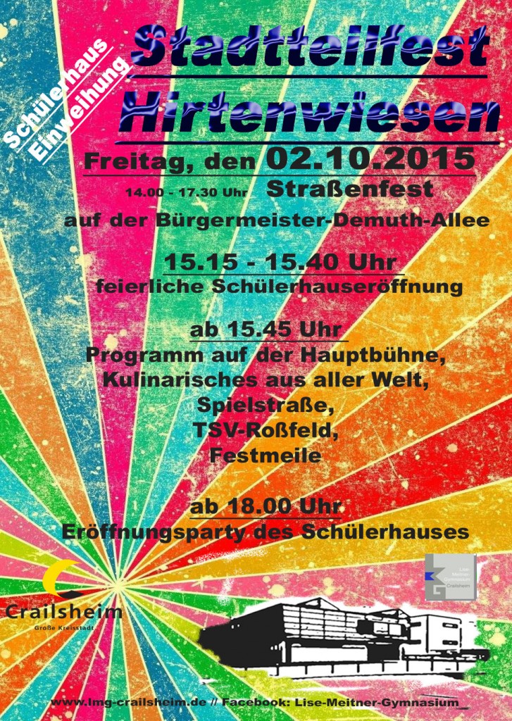 Stadtteilfest Flyer