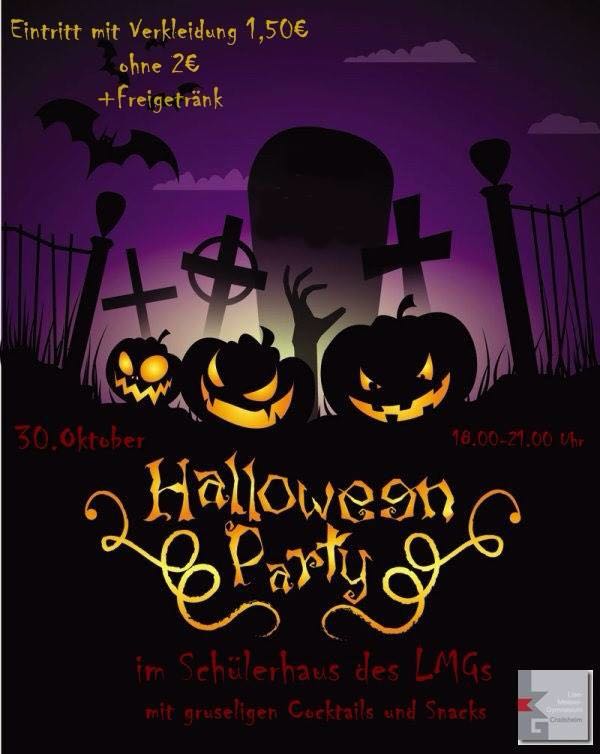 Einladung Zur Halloweenparty 15 Homepage Des Lise Meitner Gymnasiums Crailsheim