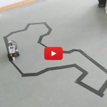 "follow the line" Roboter im NWT-Unterricht