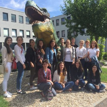 Frankreich noch schmackhafter gemacht – K1 Schüler besuchten Firma Schleich in Schwäbisch Gmünd