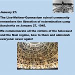 Remembrance of the Holocaust
