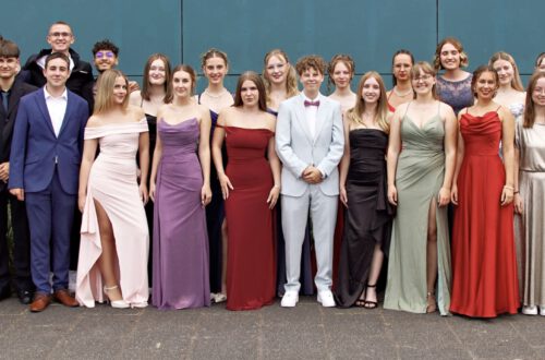 Gruppenbild des Abiturjahrgang 2025
